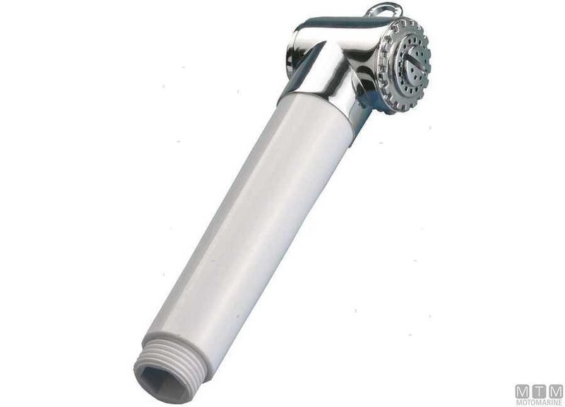​Testa doccetta Knob Lisa in Ottone Cromato e ABS