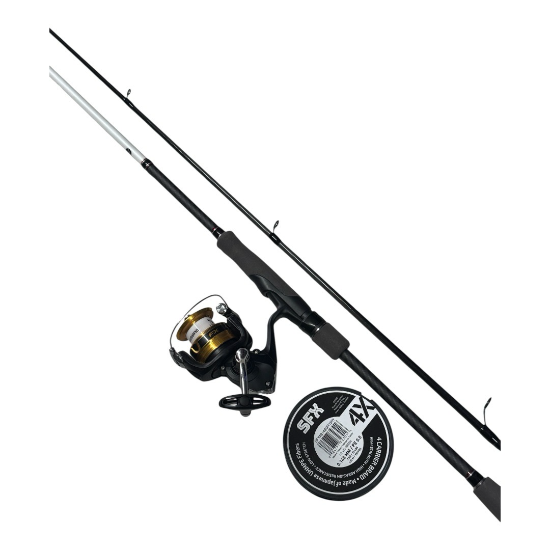 Combo Eging Shimano Fx Pro Vengeance  + Omaggio Totanare