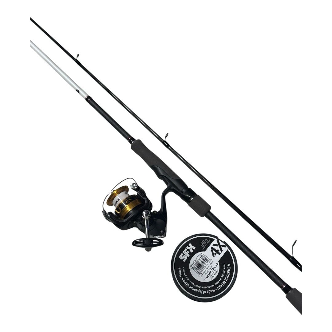 Combo Eging Shimano Fx Pro Vengeance  + Omaggio Totanare