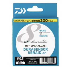 Daiwa UVF Emeraldas Durasensor 8 Braid +Si² - 150m - Multicolor
