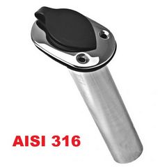 Portacanne Inox ad incasso