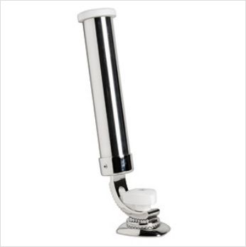 Portacanna orientabile in acciaio inox AISI316