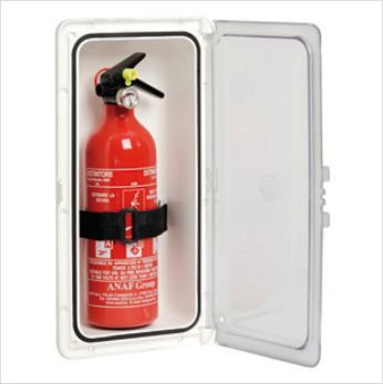 Vano porta-estintore con portello chiusura Vano porta-estintore con portello chiusura