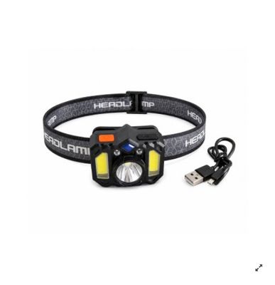 STORM RIDER FL-622 Torcia Frontale Ricaricabile USB-C con Sensore Movimento 200 Lumen STORM RIDER FL-622 Torcia Frontale Ricaricabile USB-C con Sensore Movimento 200 Lumen