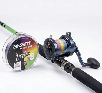 Combo Traina: Akami Sensi Lite + Onix 30 + Vortex X8 0.26mm 300m Combo Traina: Akami Sensi Lite + Onix 30 + Vortex X8 0.26mm 300m