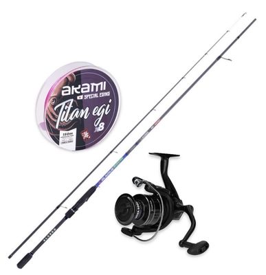 ?Best Price - Combo Eging: Alcedo Gladius 2.56m - Egi #2.5-3.5 + Alcedo Starter 3000 + Akami Titan X8 Pink 150m 0.12mm ?Best Price - Combo Eging: Alcedo Gladius 2.56m - Egi #2.5-3.5 + Alcedo Starter 3000 + Akami Titan X8 Pink 150m 0.12mm