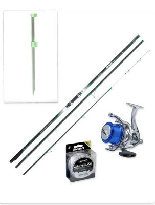 ✅ Best Quality - Combo Surf Casting: Akami Shiori 4.50m - 100-250g + Alcedo Carisma Surf + Akami Masterline 300m - 0.20mm + Reggicanna 150cm ✅ Best Quality - Combo Surf Casting: Akami Shiori 4.50m - 100-250g + Alcedo Carisma Surf + Akami Masterline 300m - 0.20mm + Reggicanna 150cm