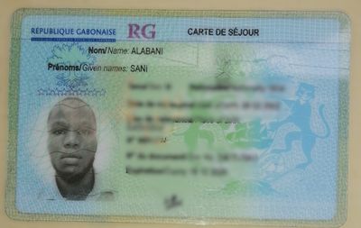 ALABANI Sani (carte de séjour  ) (en possession)