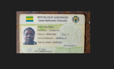 Mme BOUANGA Lauretta  (carte national) ( en possession)