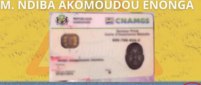 Ndiba Akomoudou Enonga ( CNAMGS )  ( en possession)