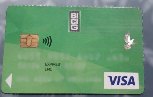 MME ABOU EP MOUSSOUN ( Carte BICIG )  ( en possession)