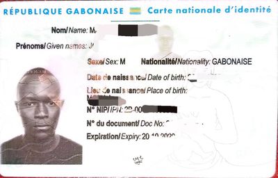 MABICKA MABICKA JOSPIN ( Sac contenant la CNI et d&#39;autres pièces importantes)