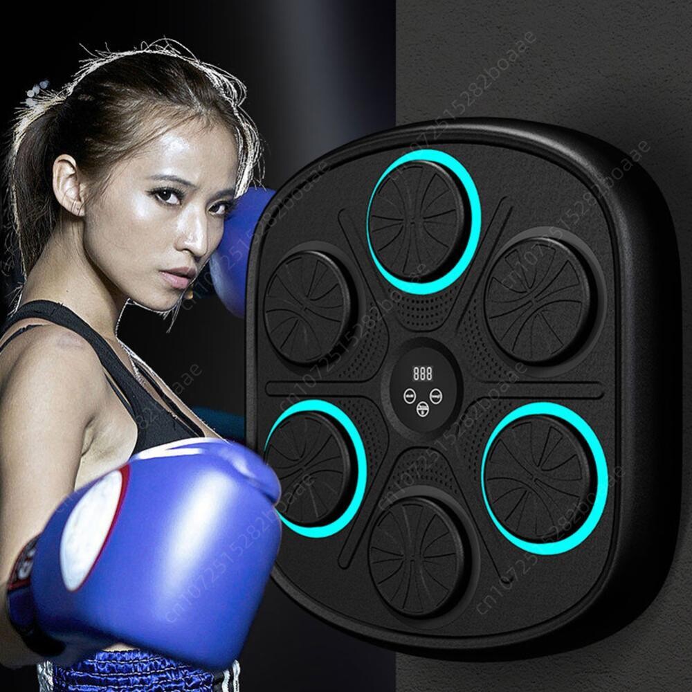 Smart music boxing  machine 🥊 oval form