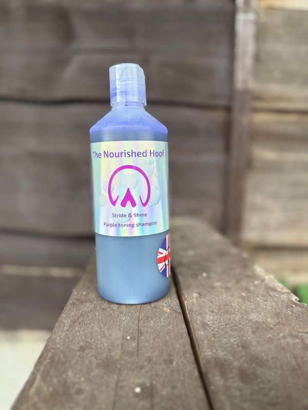 Purple toning shampoo