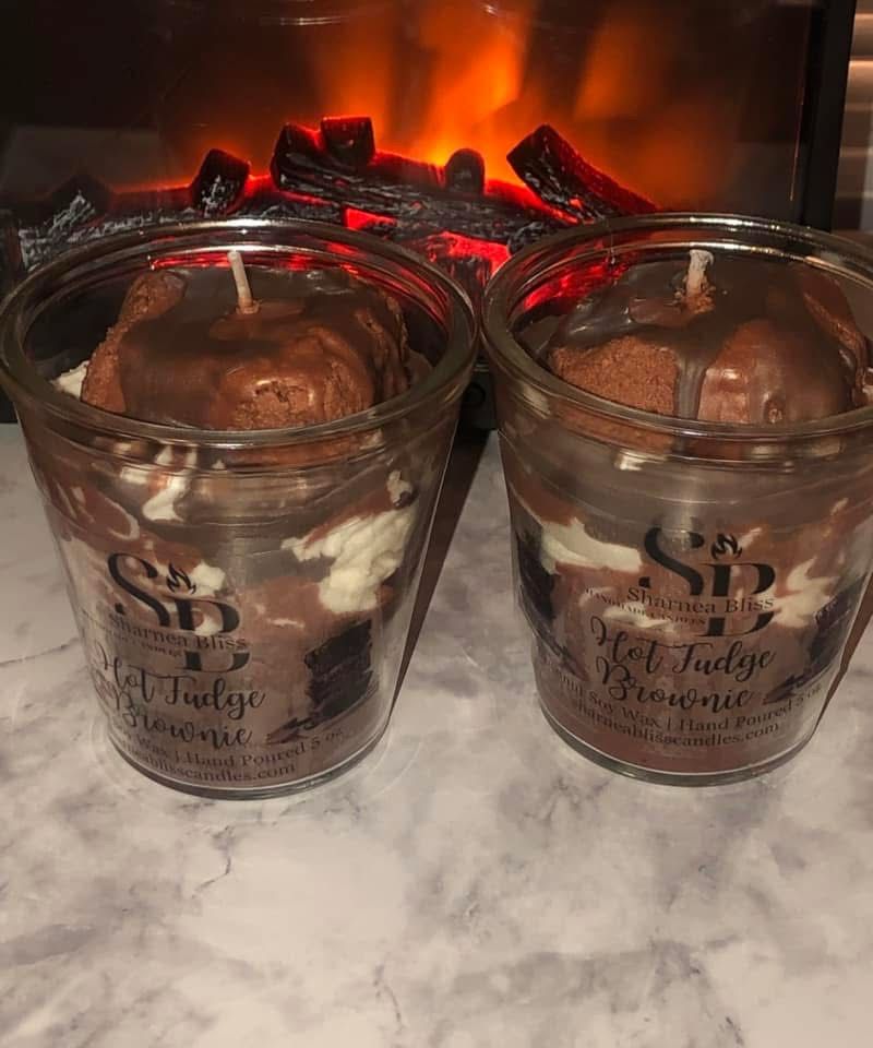 Hot Fudge Brownie, Size: 8 oz