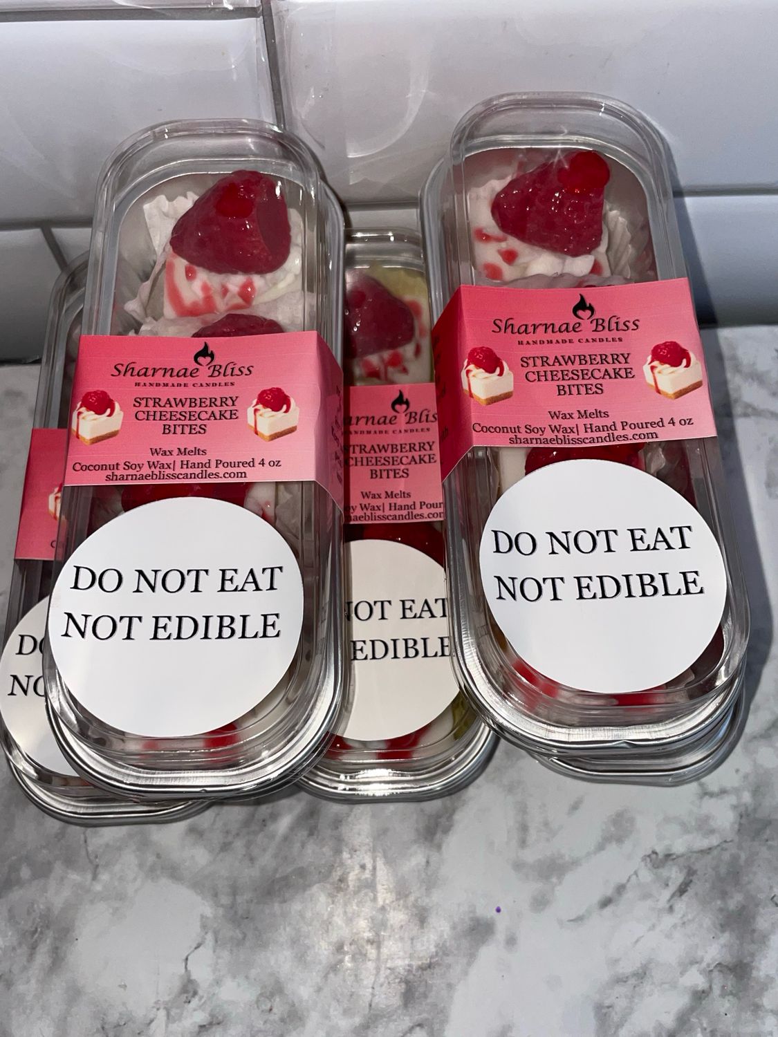 Strawberry Cheesecake Bites Wax Melts