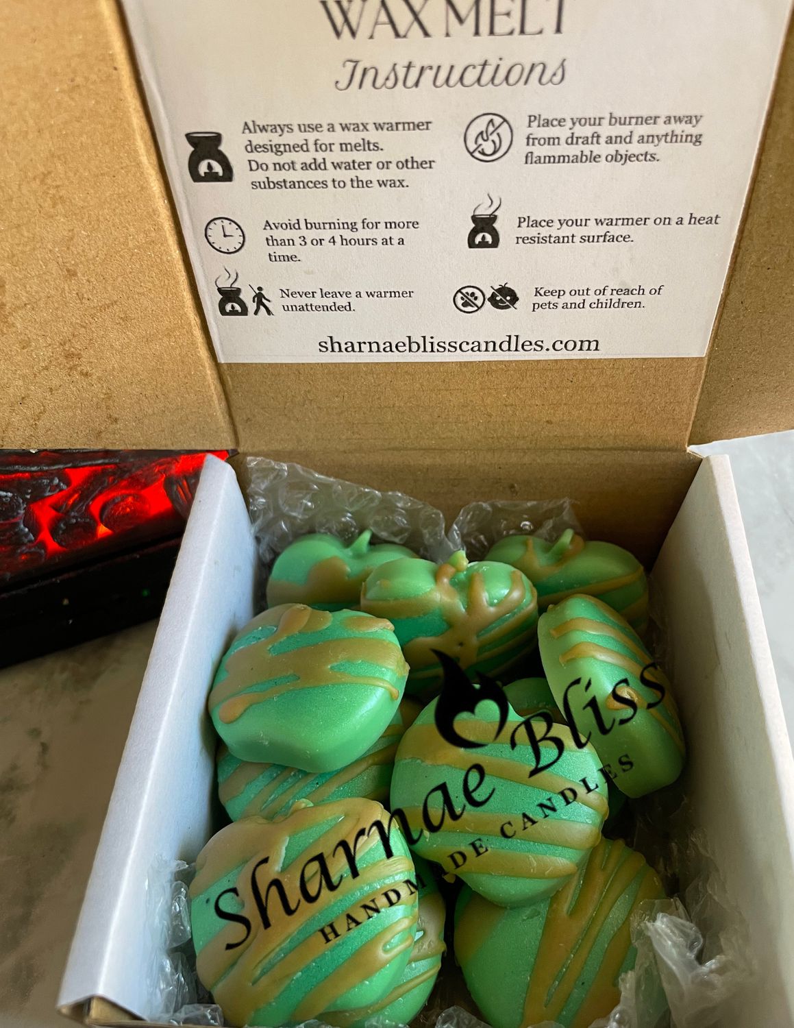 Caramel Apple Wax Melts, Style: Mini Apples