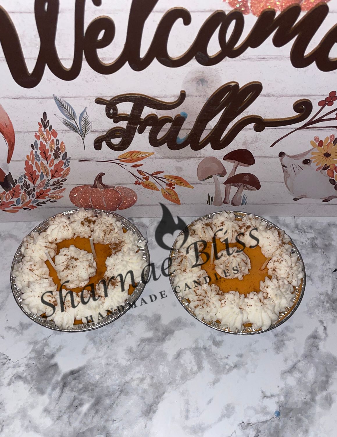 Mini Pumpkin Pie Candle