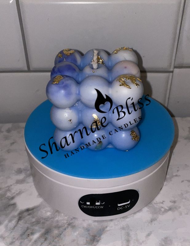 Custom Bliss Bubble Candle