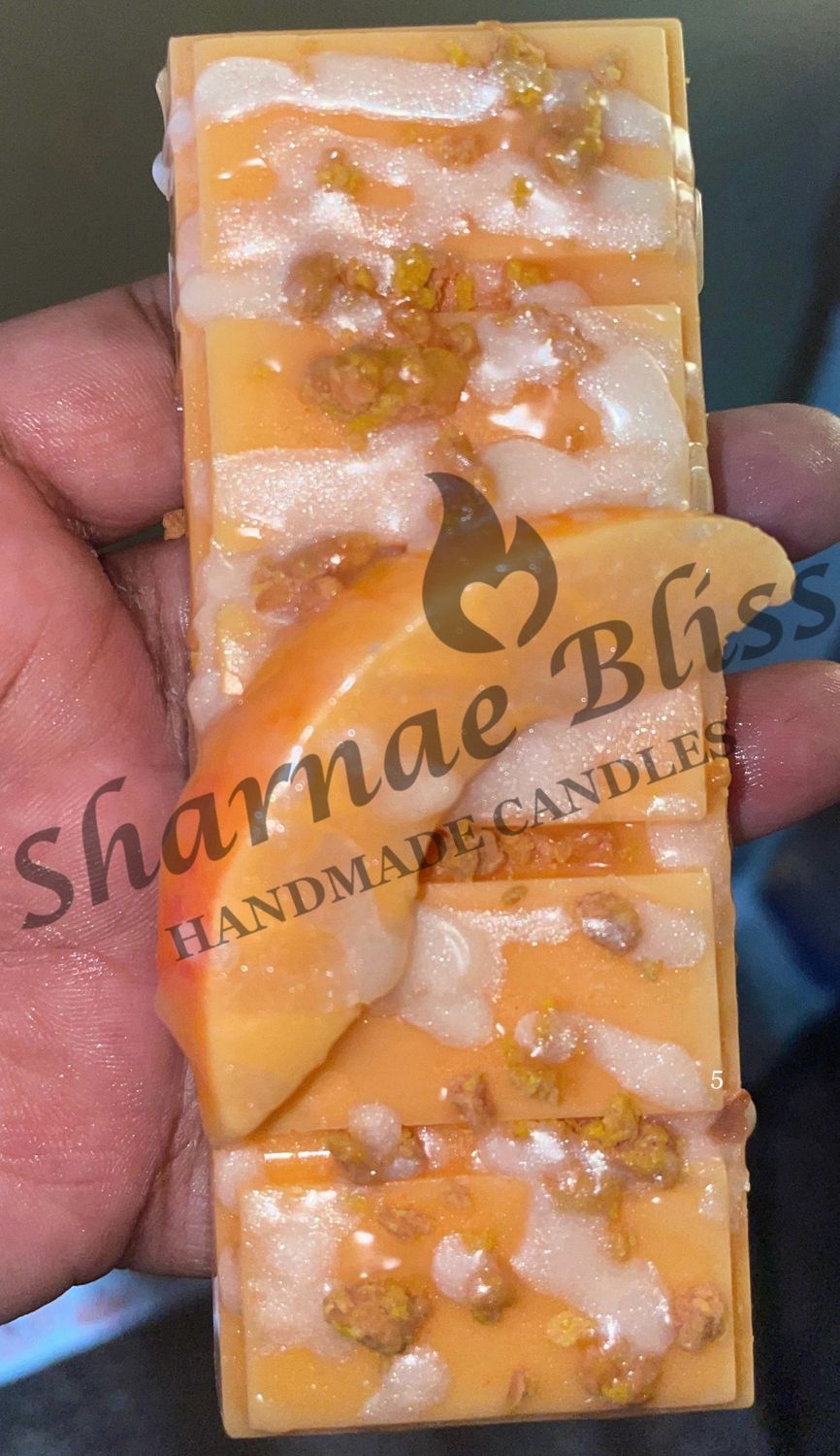 Peach Cobbler Snapbar Wax Melt