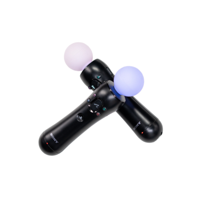 AMOSTRA. PlayStation Move Motion Controllers