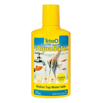 Tetra AquaSafe, Aquarium Water Conditioner, Makes Tap Water Safe, 8.45 oz