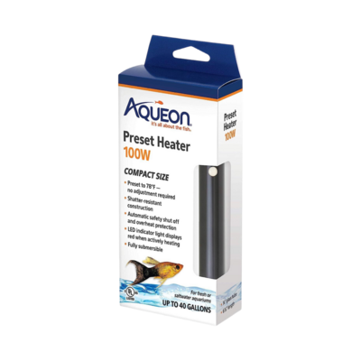 Aqueon Aquarium Fish Tank Heater For Up To 30 Gallons