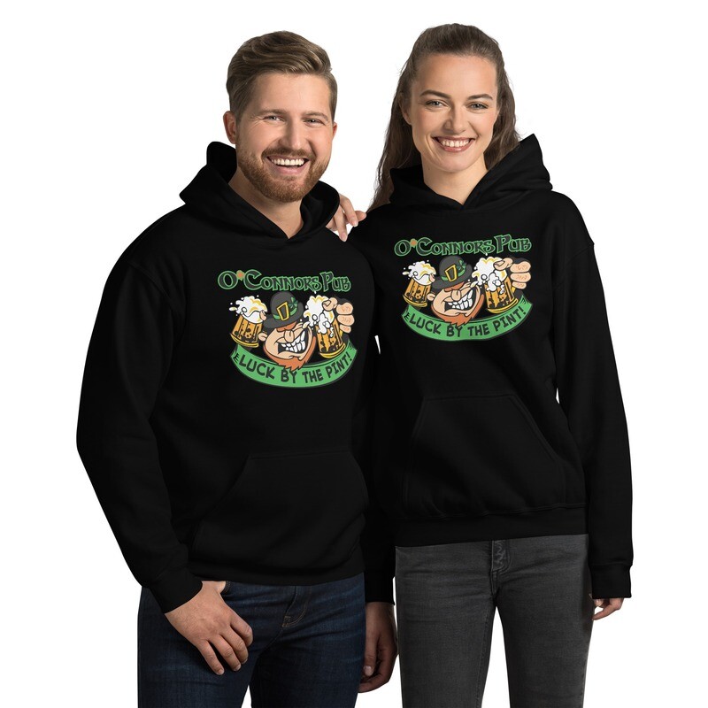 'Luck by the Pint' Unisex Hoodie