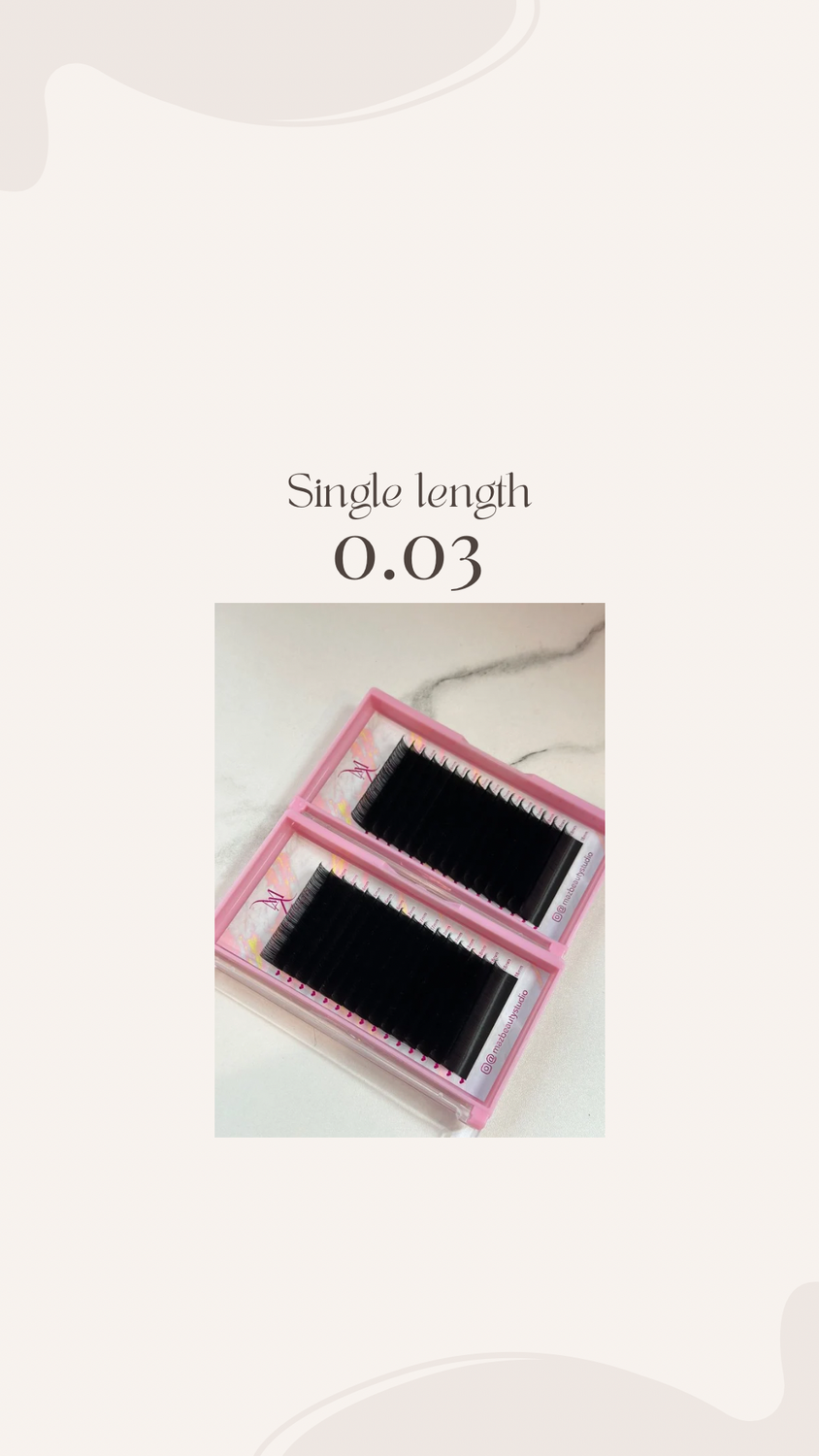0.03 Single Lengths (NEW)