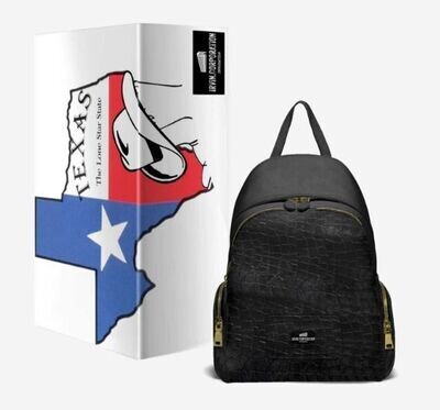 Multi Pocket Designer Luxe Backpack