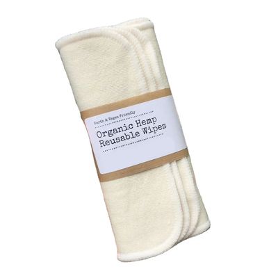 Organic Hemp Face Washers