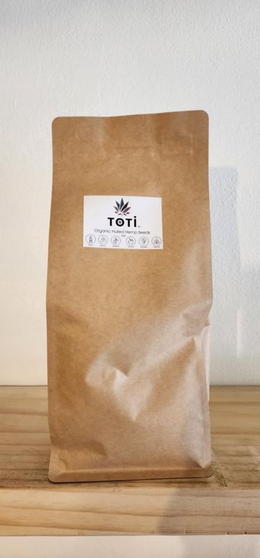 Organic Hulled Hemp Seeds 1Kg