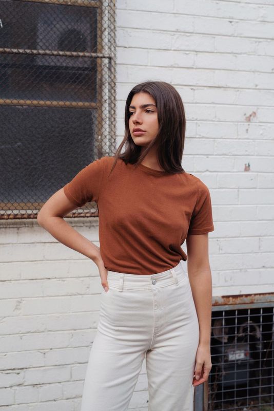 Classic Tee / Cinnamon / Women&#39;s