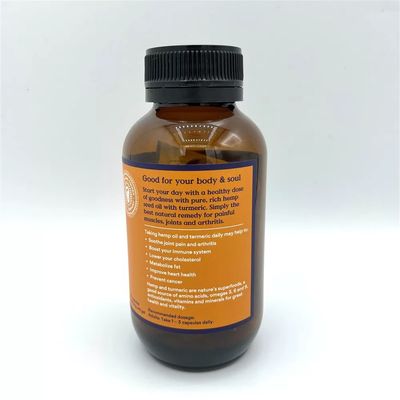 Hemp Oil Capsules with Turmeric – 90 x 1000mg