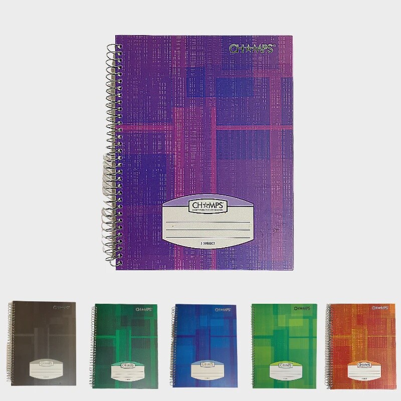 Notebook- Champs 3 Subject (Single) Notebook- Champs 3 Subject (Single)