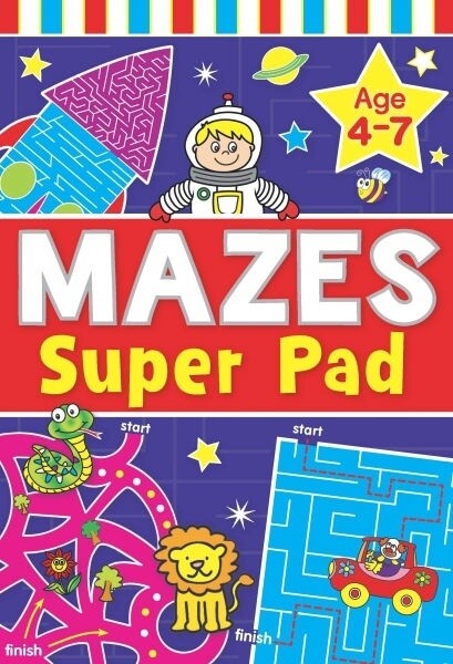 Mazes Super Pad (Age 4-7)
