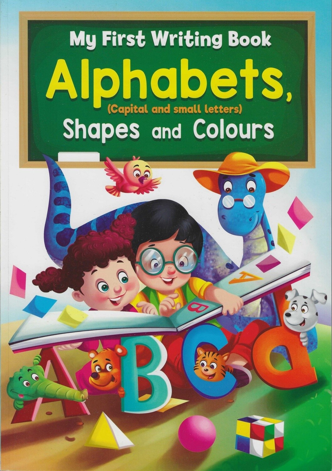 My First Writing Book Alphabets Capital and Small Letters Shapes and Colours