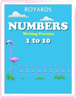 Royards Numbers Writing Practice 1 to 10