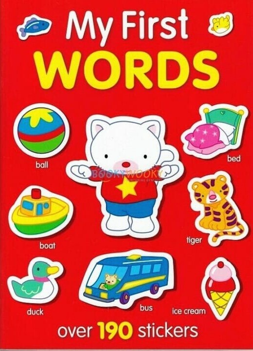 My First Words Sticker Book