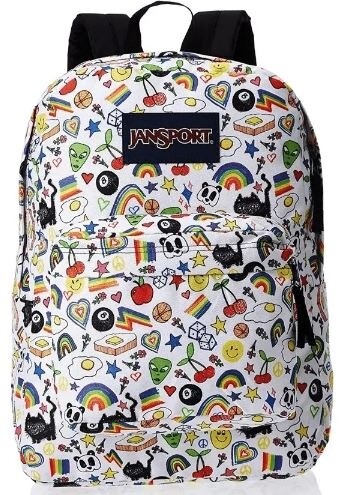 Jansport Superbreak- Over the Rainbow