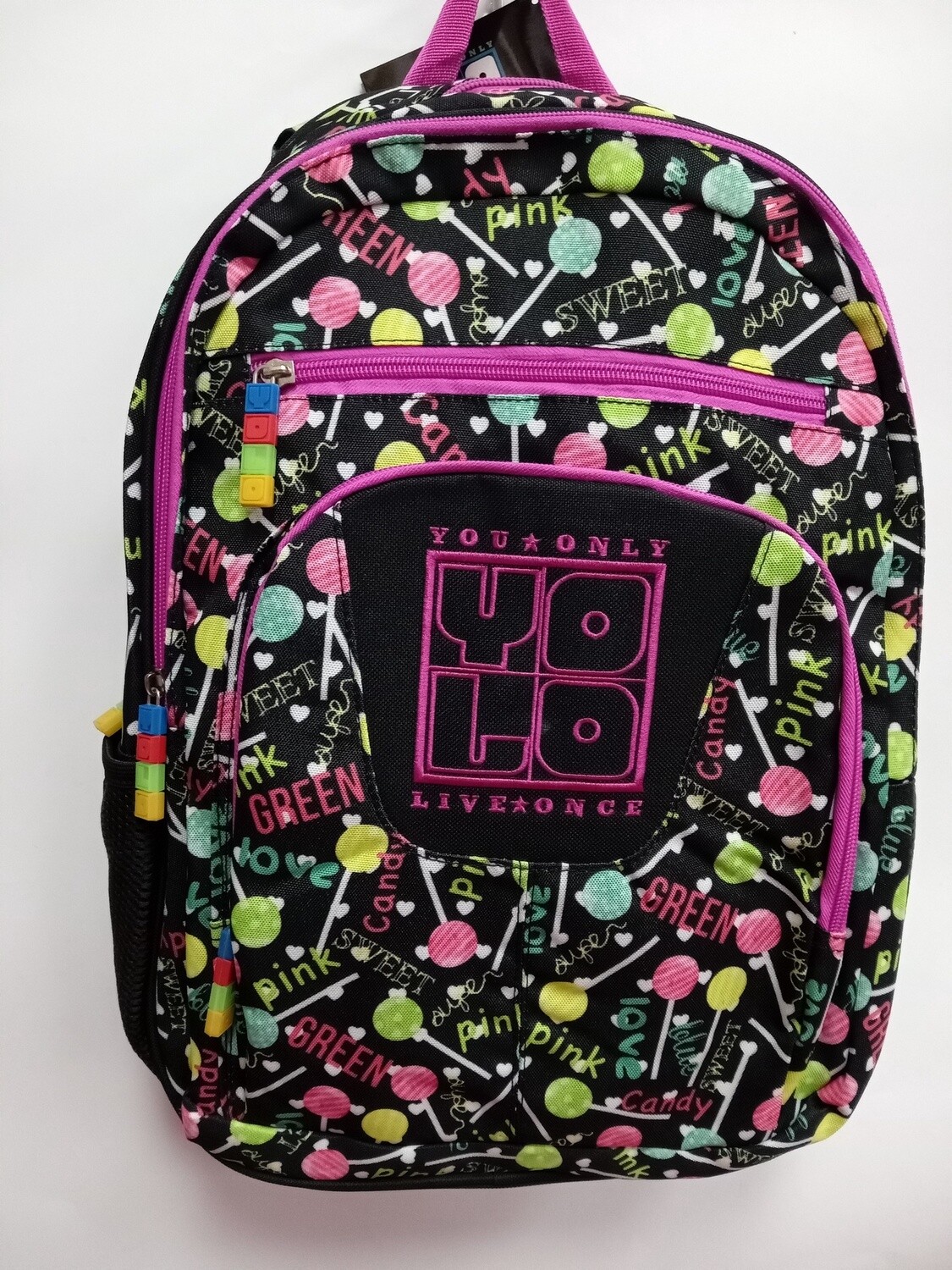 Yolo Backpack- Candy