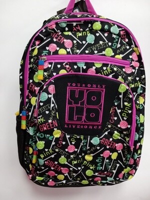 Yolo Backpack- Candy
