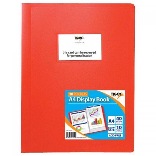 A4 Display Book (10 Pockets)