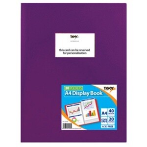 A4 Display Book (20 Pockets)