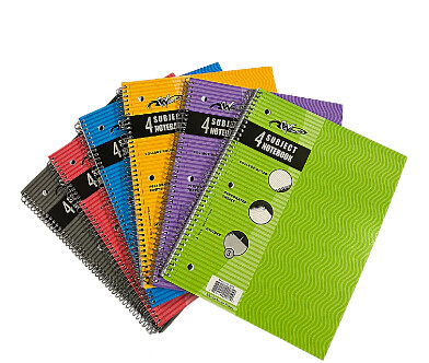 Notebook- 4 Subject (Winners) Notebook- 4 Subject (Winners)