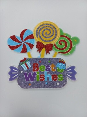 Birthday and Best Wishes Sign