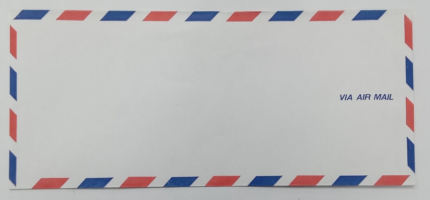 Envelope White Air Mail (4 1/8" X 9 1/2")