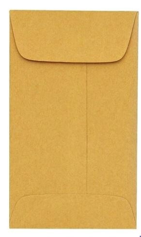 Envelope Brown (4 7/8" X 3 1/2")