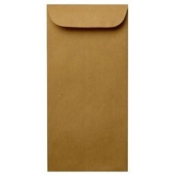Envelope Brown (9" X 4")