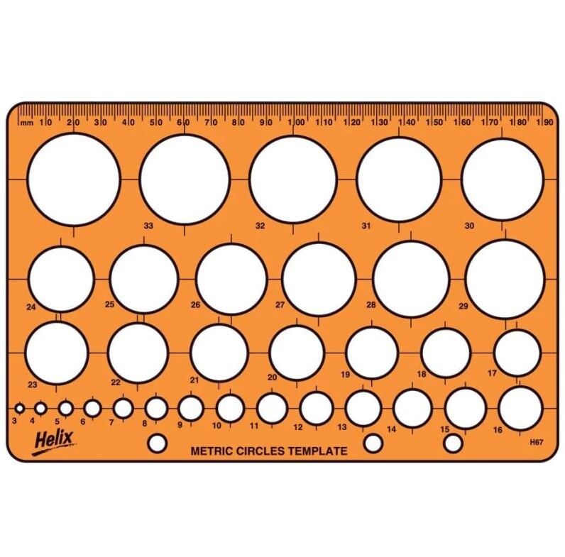 Helix Circle Template